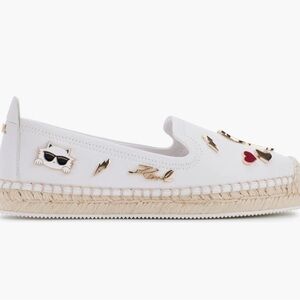 Karl Lagerfeld
Women's White Michaela Espadrille Flat